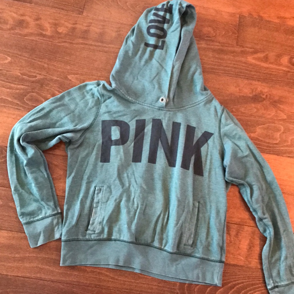 Green VS PINK sweatshirt